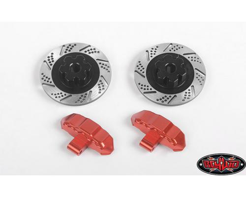 RC4WD Baer Brake Systems Rotoren en Beugel Set voor Traxxas UDR