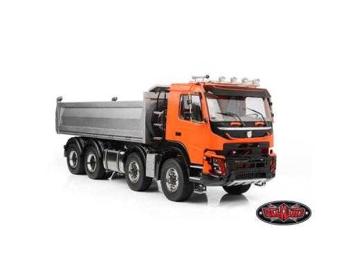 RC4WD RC4WD 1/14 8X8 ARMAGEDDON HYDRAULIC DUMP TRUCK (FMX) (ORANGE AND SILVER) (VV-JD00050)