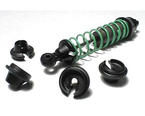 RPM70252 Spring Cups for Assoc., HPI Shocks (Black)