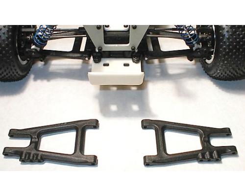 RPM70302 Rear Arms for the Assoc. GT, RC10T, T2 Black