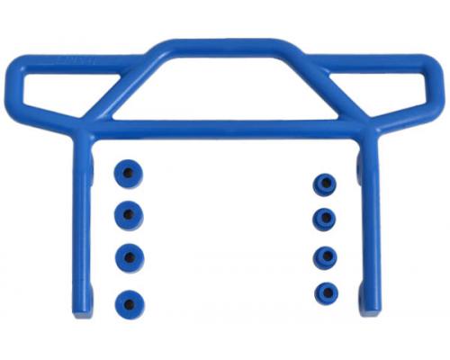 RPM70815 Blue Rear Bumper for the Traxxas Electric Rustler