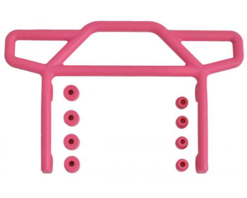 RPM70817 Pink Rear Bumper for the Traxxas Electric Rustler