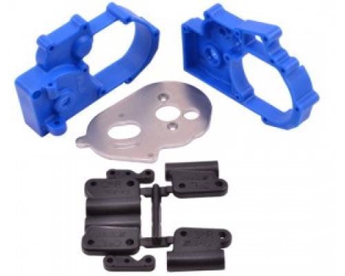 RPM73615 Blue Gearbox Housing and Rear Mounts