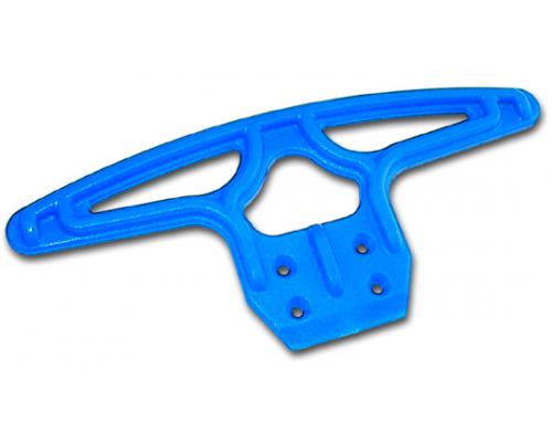 RPM80045 Wide Front Bumper: fits Assoc. GT2, B4, T4 / HPI Firestorm Blue