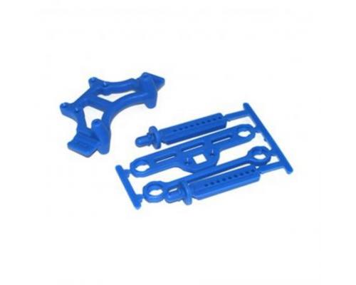 RPM80165 T-Maxx & E-Maxx Shock Tower & Body Mounts  Blue