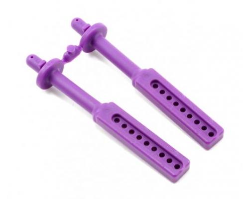 RPM80178 T-Maxx & E-Maxx Long Body Mounts  Purple