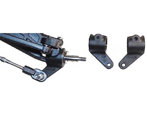 RPM80372 Front Bearing Carriers for Traxxas