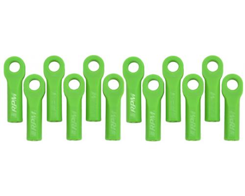 RPM80514 Traxxas Long Rod Ends  Green