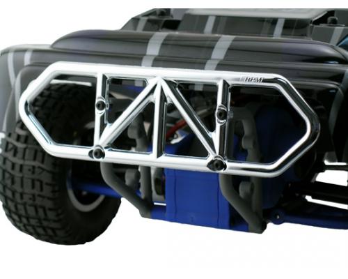 RPM81003 Chrome Rear Bumper for the Traxxas Slash 2wd