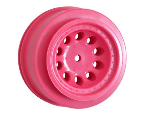 RPM82337 Pink Revolver Short Course Wheels Slash 2wd Rear, Slash 4X4 Front or Rear