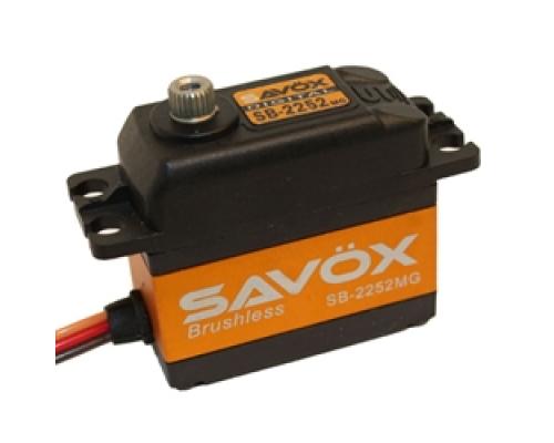Savox SB-2252MG Ultra Snelheid &#8203;&#8203;6.0V borstelloze motor servo