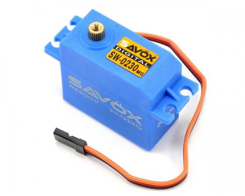 SW-1250MG Waterdichte premium mini digitale servo .10 / 111.1 @ 6.0V, ideaal voor Traxxas 1/16 schaa