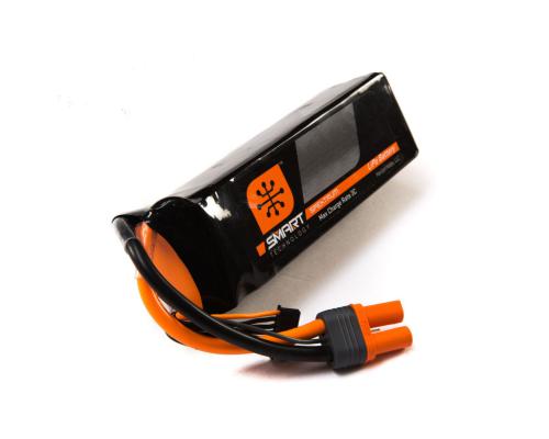 Spektrum 2200mAh 11.1V 3S 30C Smart LiPo Battery, IC3 (SPMX22003S30)