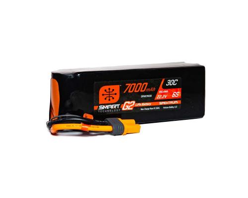 Spektrum 7000mAh 22.2V 6S 30C Smart LiPo G2: IC5 SPMX76S30