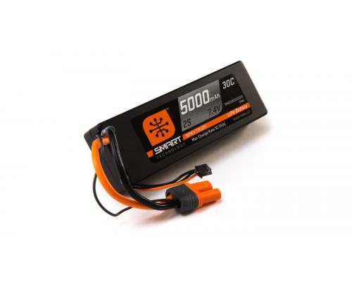 5000mah 2S 7.4V Smart LiPo 30C; Hardcase, IC5 (SPMX50002S30H5)