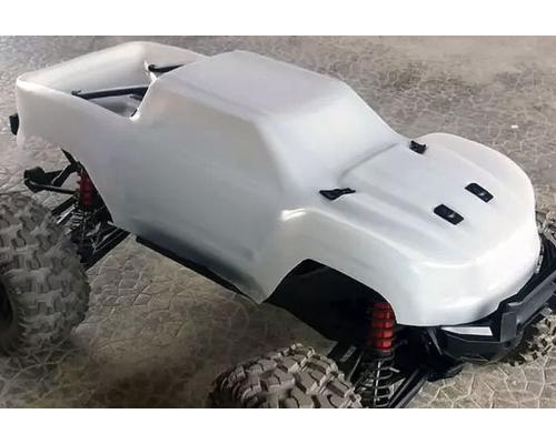 TMT Body onbreekbaar wit incl. Sticker voor TRX XMAXX 8S