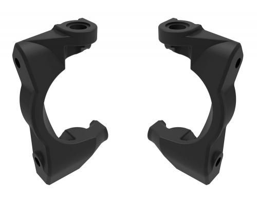 Traxxas TRX10732-BLK Caster blocks (c-hubs), left & right (black)