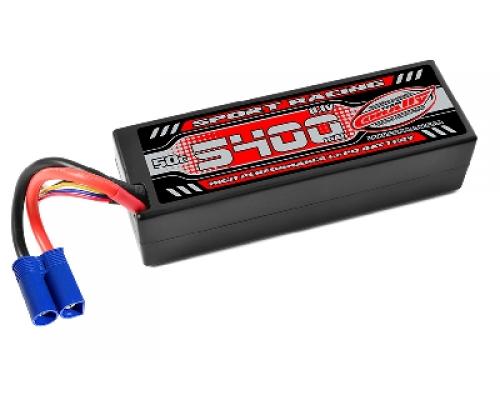 5400Mah - 3S - 11,1VSport Racing 50C - EC-5 - Hard Case