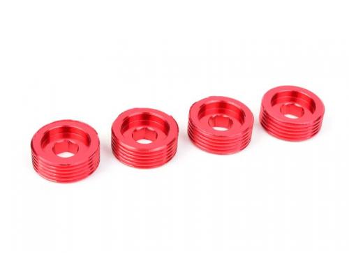 C-00180-117 Pivot Ball Adjusting Nut - Aluminum - 4 pcs
