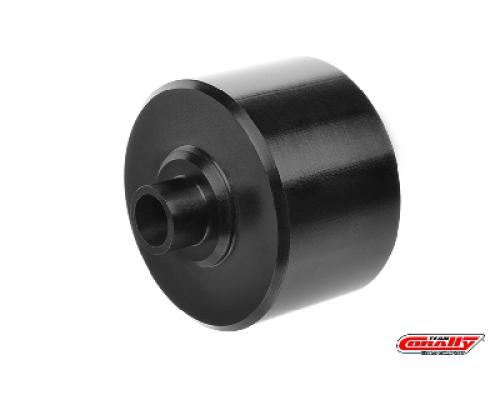 C-00180-411 Team Corally - Xtreme Diff Case - 35mm - Aluminium 7075 - Hard Anodised - Black - Center