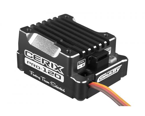 Cerix PRO 120 \"Racing Factory\" - Black edition - 2-3S Electronische regelaar voor sensored en sensor