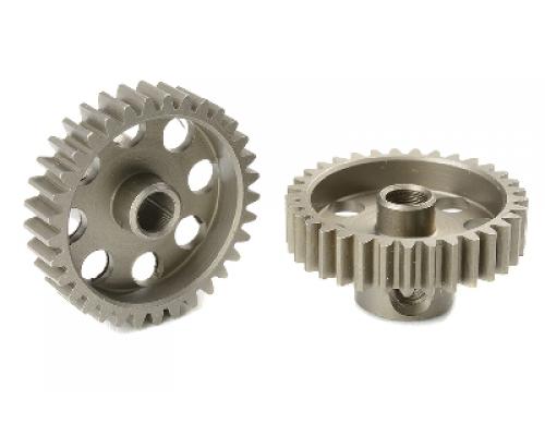 48 DP Motortandwiel - Kort - Gehard staal - 33 Tanden - Motoras dia. 3.17mm