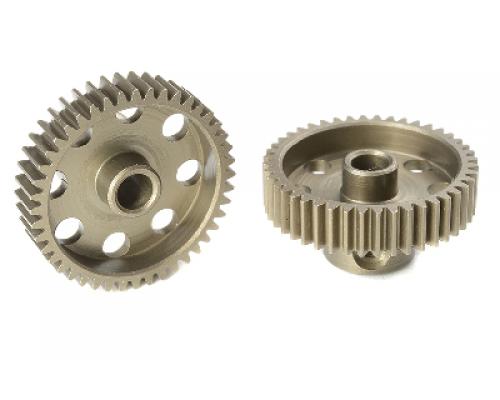 64 DP Motortandwiel - Kort - Gehard staal - 44 Tanden - Motoras dia. 3.17mm