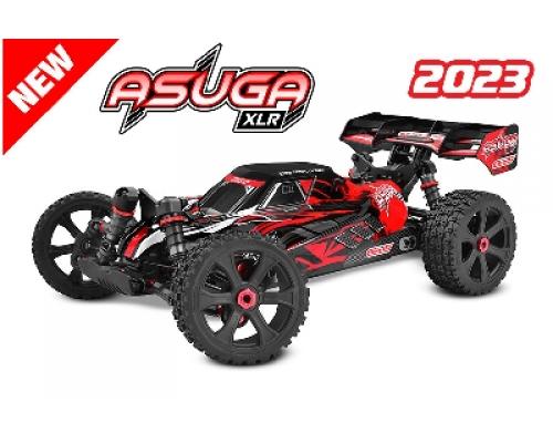 Team Corally - ASUGA XLR 6S - RTR - Rood - Brushless Power 6S - Geen batterij - Geen oplader C-00288