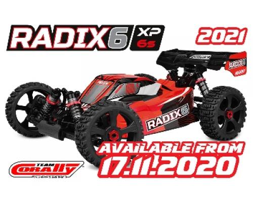 Team Corally - RADIX XP 6S - Model 2021 - 1/8 Buggy EP - RTR - Brushless Power 6S - No Battery - No