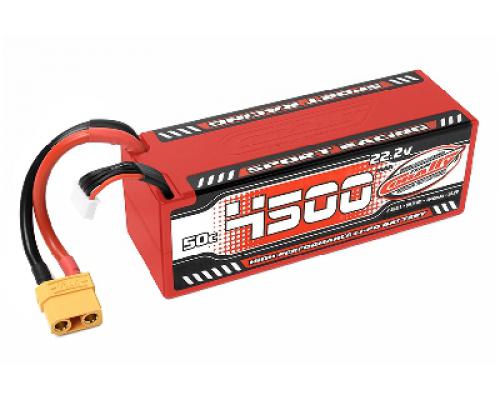 4500mAh - 22.2V - Stick 6S - Hard Wire - XT90 Team Corally - Sport Racing 50C LiPo Battery