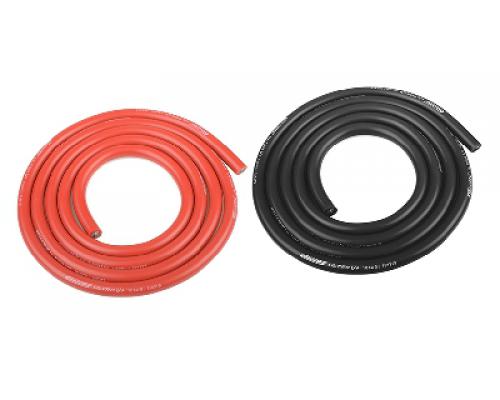 Ultra V+ Siliconen kabel - Super flexibel - Zwart en Rood - 14AWG
