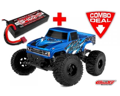 Team Corally TRITON SP Combo met LiPo Battery TC Power Racing 50C 2S 5400mAh