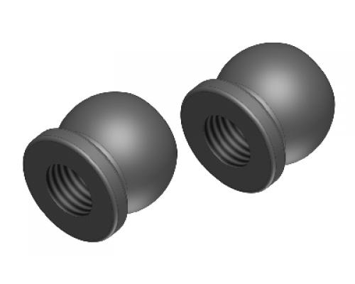 C-00180-171 Threaded Ball - 6mm - Steel - 2 pcs