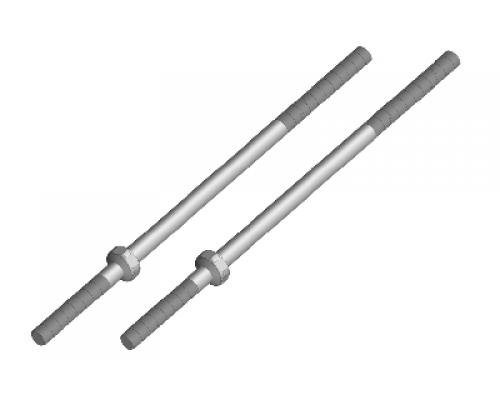 Turnbuckle 80 mm - M3 - Steel - 2 pcs C-00250-052