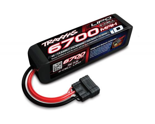 6700mAh 14.8V 4-cell 25C LiPo batterij TRX2890X