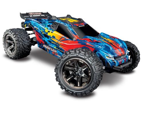 Bouwtekeningen Traxxas Rustler 4X4