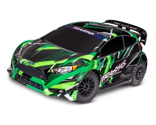 TRAXXAS FORD FIESTA ST RALLY 4WD VXL - GREEN TRX74276-4GRN