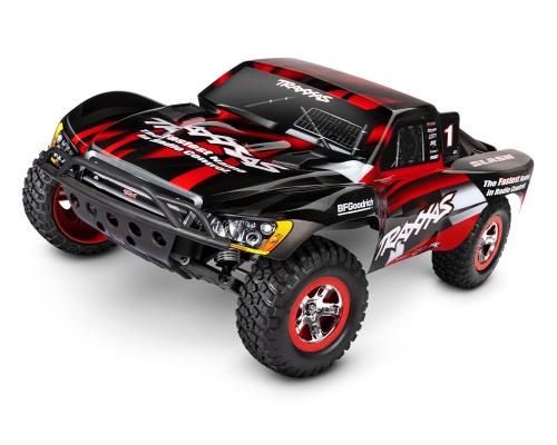 TRAXXAS SLASH: 1/10-SCALE 2WD SHORT COURSE RACING TRUCK TQ 2.4GHZ W/USB-C - RED TRX58034-8RED