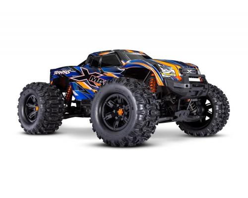 TRAXXAS X-MAXX 4WD 8S BELTED MONSTER TRUCK ORANGE TRX77096-4ORNG