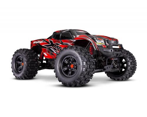 TRAXXAS X-MAXX 4WD 8S BELTED MONSTER TRUCK RED