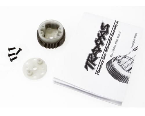 Traxxas TRX2381X Belangrijkste diff met stalen ring tandwiel