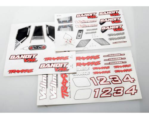 Traxxas TRX2413X Sticker vel Bandit