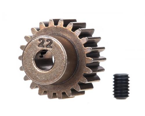 Traxxas TRX2422 Tandwiel, 22-T-pinion (48-pitch) / stelschroef