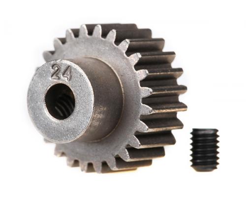 Traxxas TRX2424 Tandwiel, 24-T-pinion (48-pitch) / stelschroef