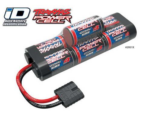 4200mAh 7C 8.4V Hump met ID TRX2951X