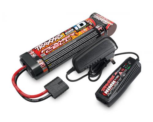 Traxxas TRX2983G Batterij/oplader compleet pakket (inclusief TRX2969 2-amp NiMH piek detectie AC lad