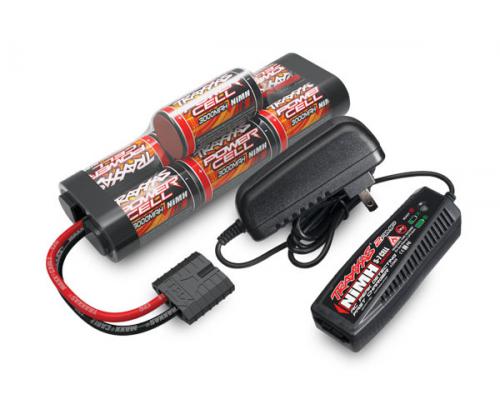 Traxxas TRX2984G Batterij/oplader compleet pakket (inclusief TRX2969 2-amp NiMH piek detectie AC lad