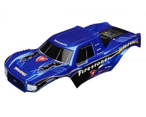 Traxxas TRX3658 Body, Bigfoot Firestone, officieel gelicenseerd