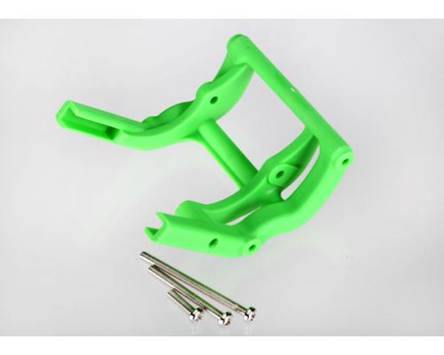 Traxxas TRX3677A Wheelie bar steun (1) / hardware (groen)