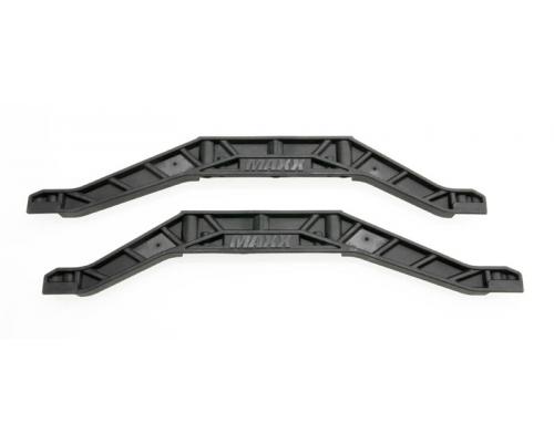 Traxxas TRX3921 Chassis beugels, lager (zwart) (2)